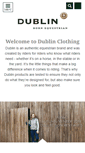 Mobile Screenshot of dublinclothing.co.nz